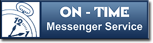 On-Time Messenger Company Logo